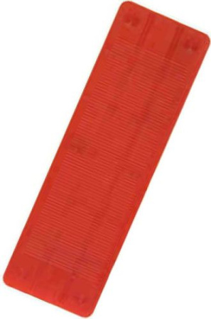 Рихтовочная подкладка 3 мм красная