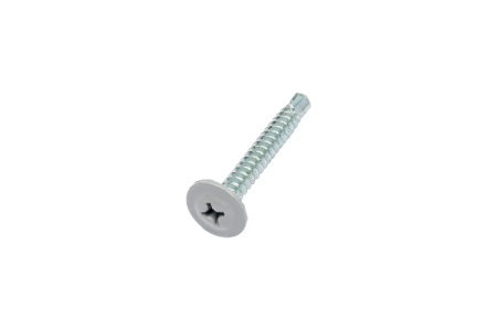 Саморез ШСММ прессшайба сверло 4,2х32 RAL7004 (1000шт)