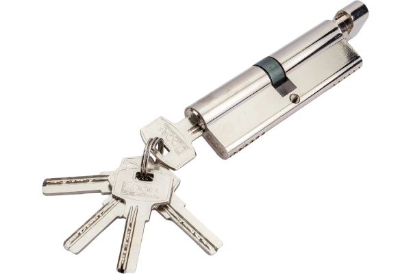 DOORLOCK цилиндр профильный 50ключ 50ключ никель