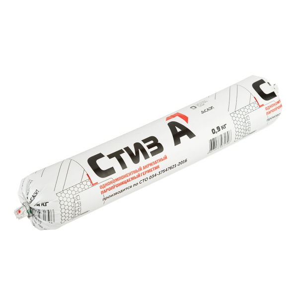 САЗИ СТИЗ-А паропроницаемый акрилатный герметик (наружн.), фп 0,9кг (12)
