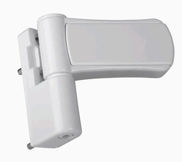 FORNAX Петля дверная ПВХ 125 кг 3D ЕКО бел
