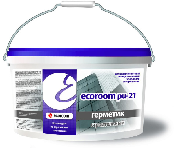 ECOROOM  герметик 2-х компонентный PU21 13,3 кг